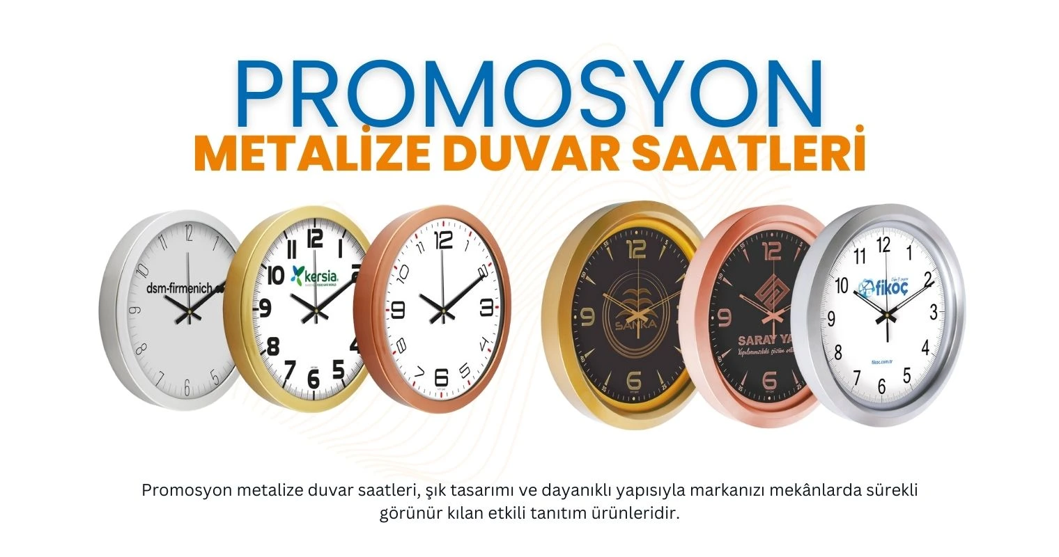 Metal Duvar Saatleri