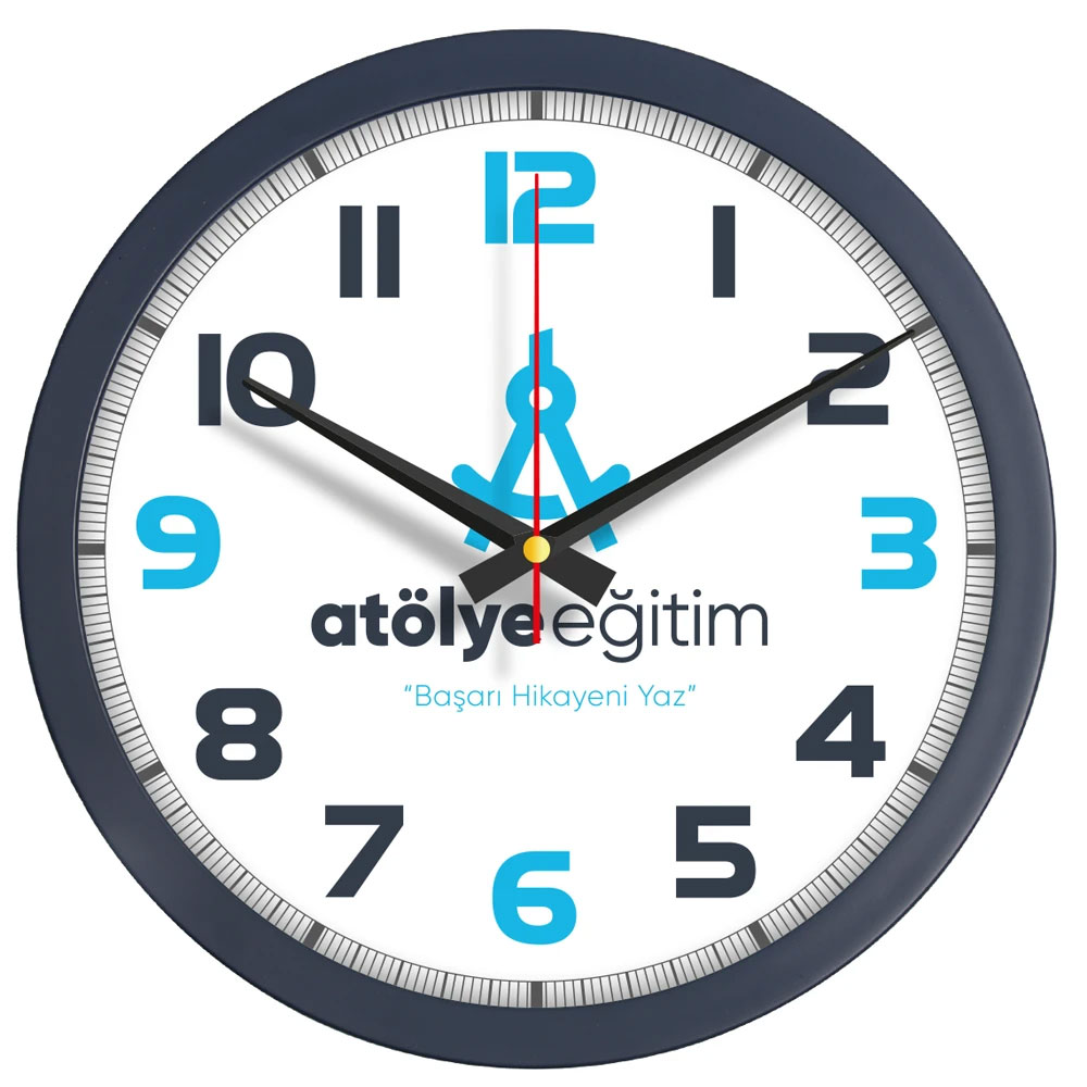 V30-334-L Plastik Duvar Saati