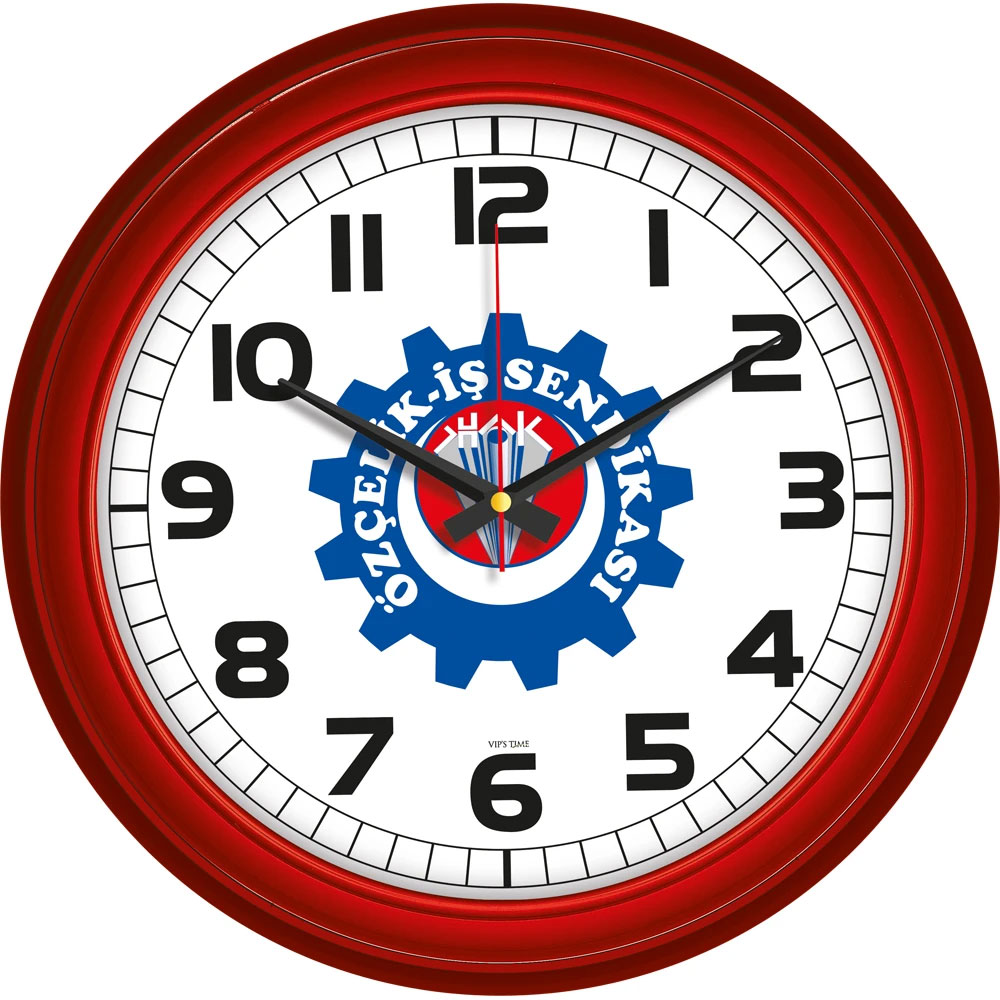 V30-523-K Plastik Duvar Saati