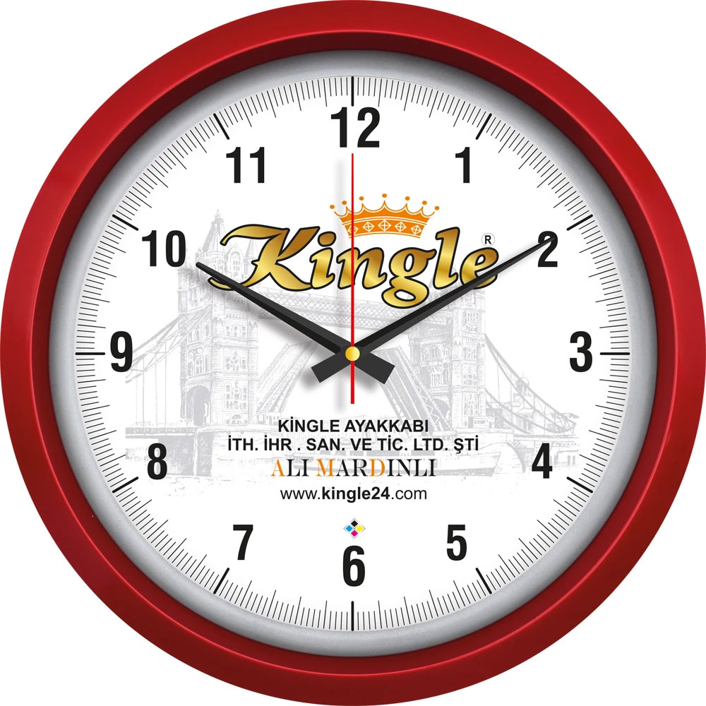 V30-551-K Plastik Duvar Saati