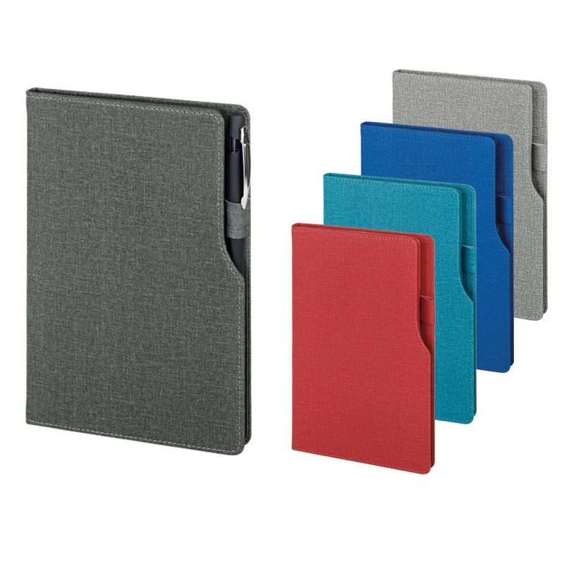 2320 Füme 15 x 21 Termo Deri Defter (Ivory Kağıt)