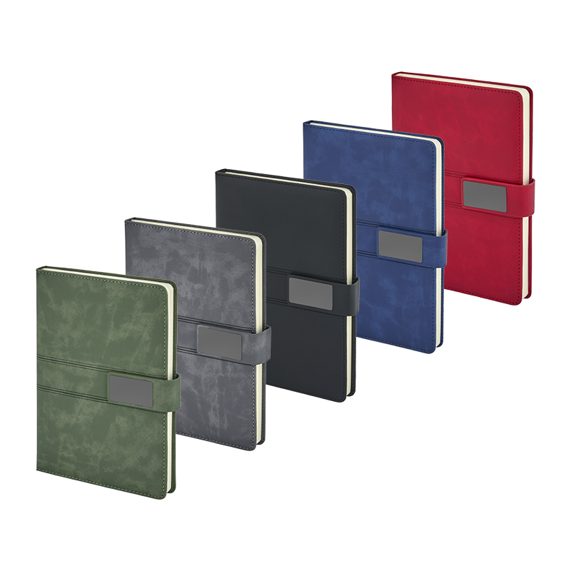 2441 Gri 15 x 21 Termo Deri Defter