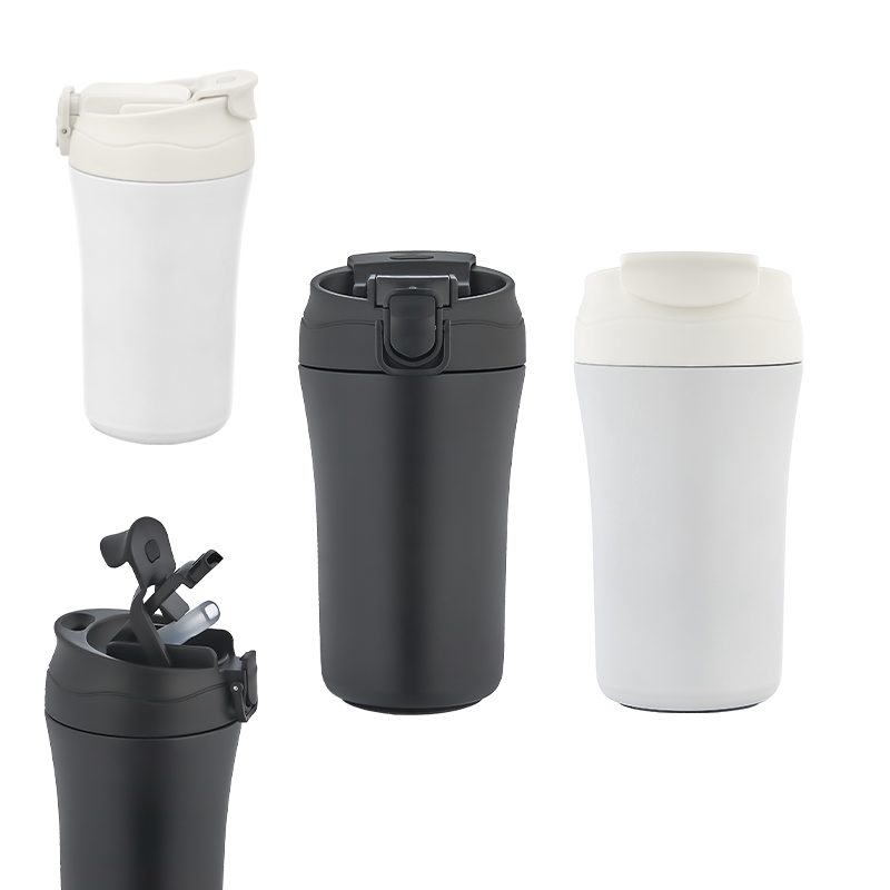 5335 Beyaz Çelik Termos / 400 ml